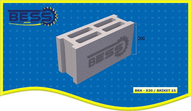 بلوك اسمنتي مقاس 15